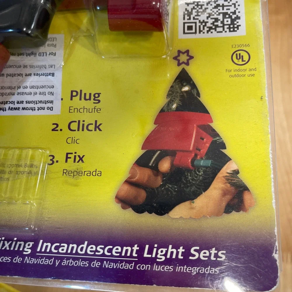 LightKeeper Pro Incandescent Light Set Repair Tool As Seen On TV Red New